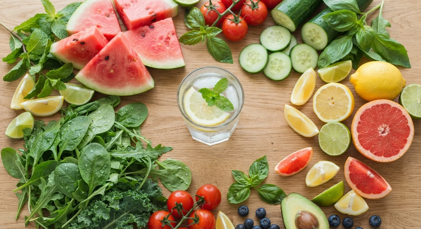 Hydration and Food: How What You Eat Affects Your Daily Fluid Balance