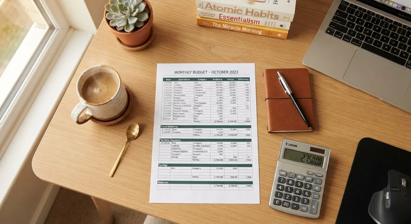 Monthly Budget Review Checklist