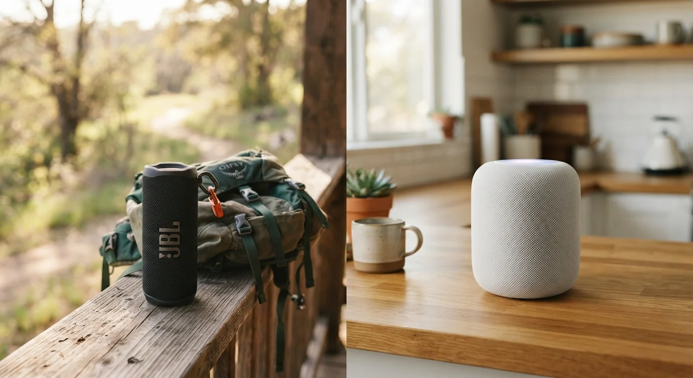 Portable Bluetooth Speakers vs. Smart Speakers: Different Tools for Different Rooms