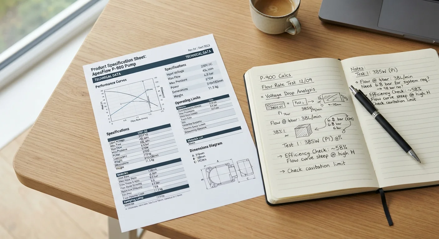 Reading a Spec Sheet Without Getting Lost in the Numbers
