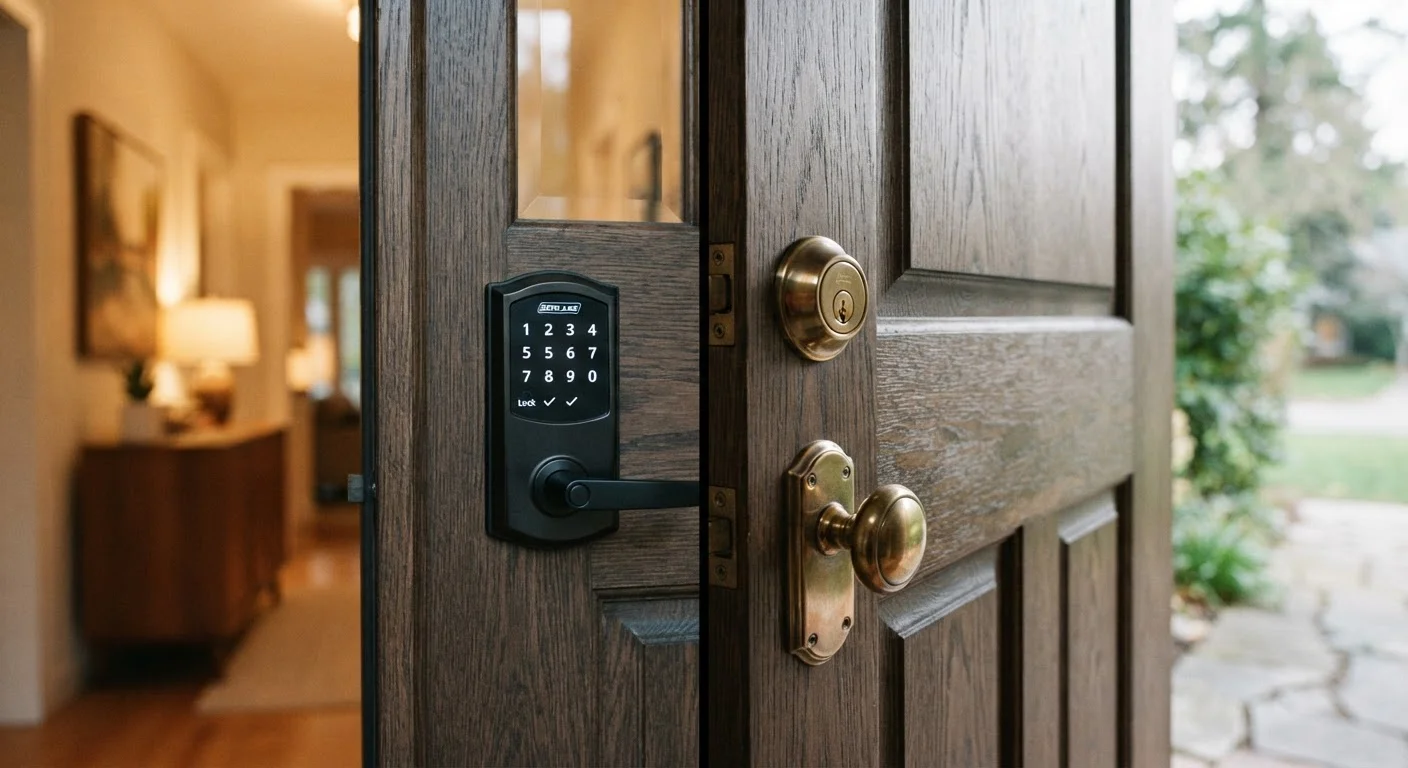 Smart Locks vs. Traditional Deadbolts: What Changes When Your Door Thinks