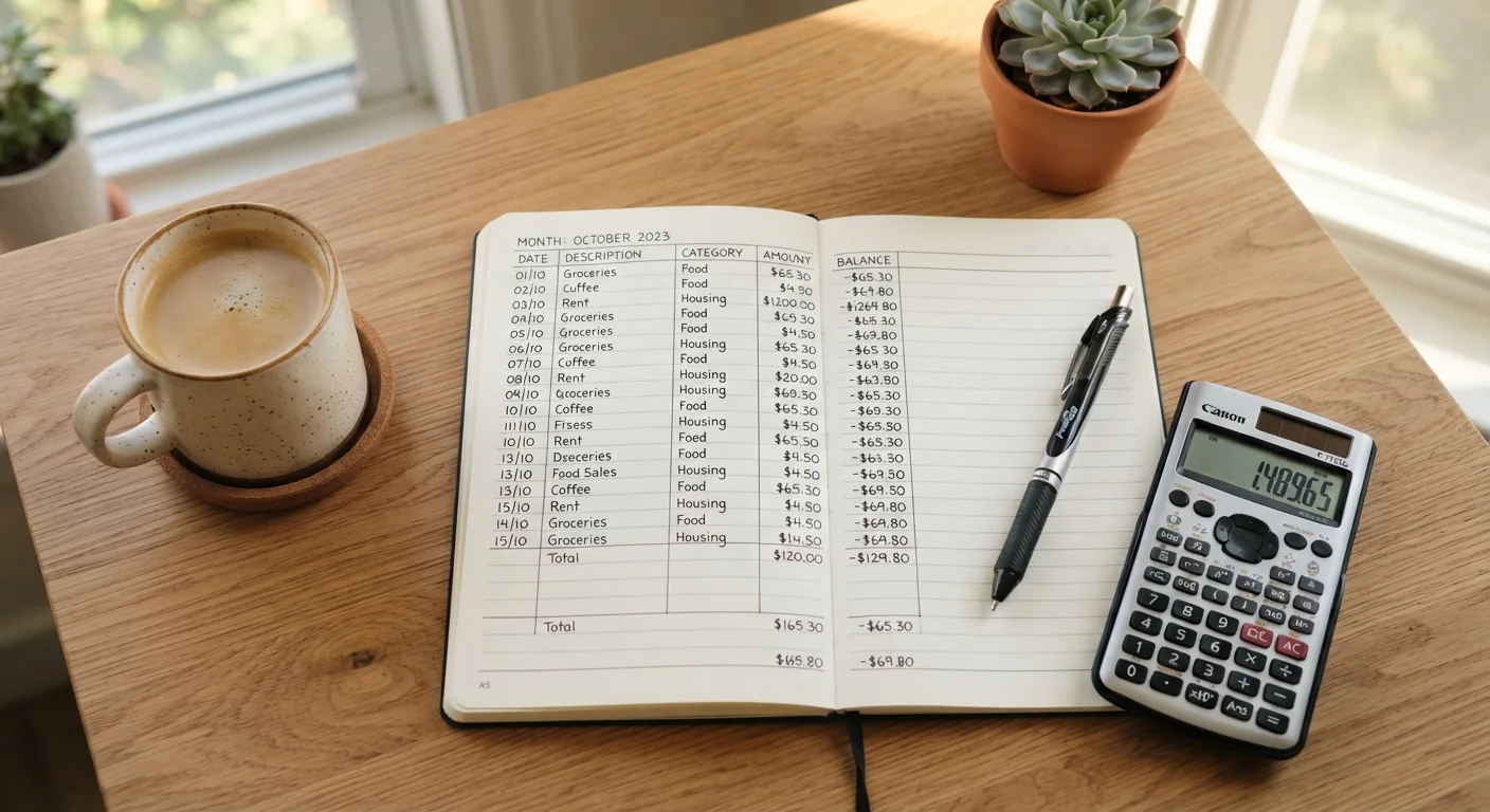 Tracking Every Dollar You Spend for 30 Days
