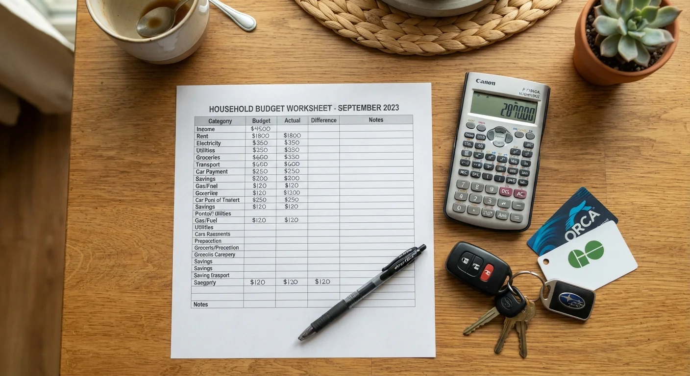 Transportation Costs as a Household Budget Category: What Most People Underestimate