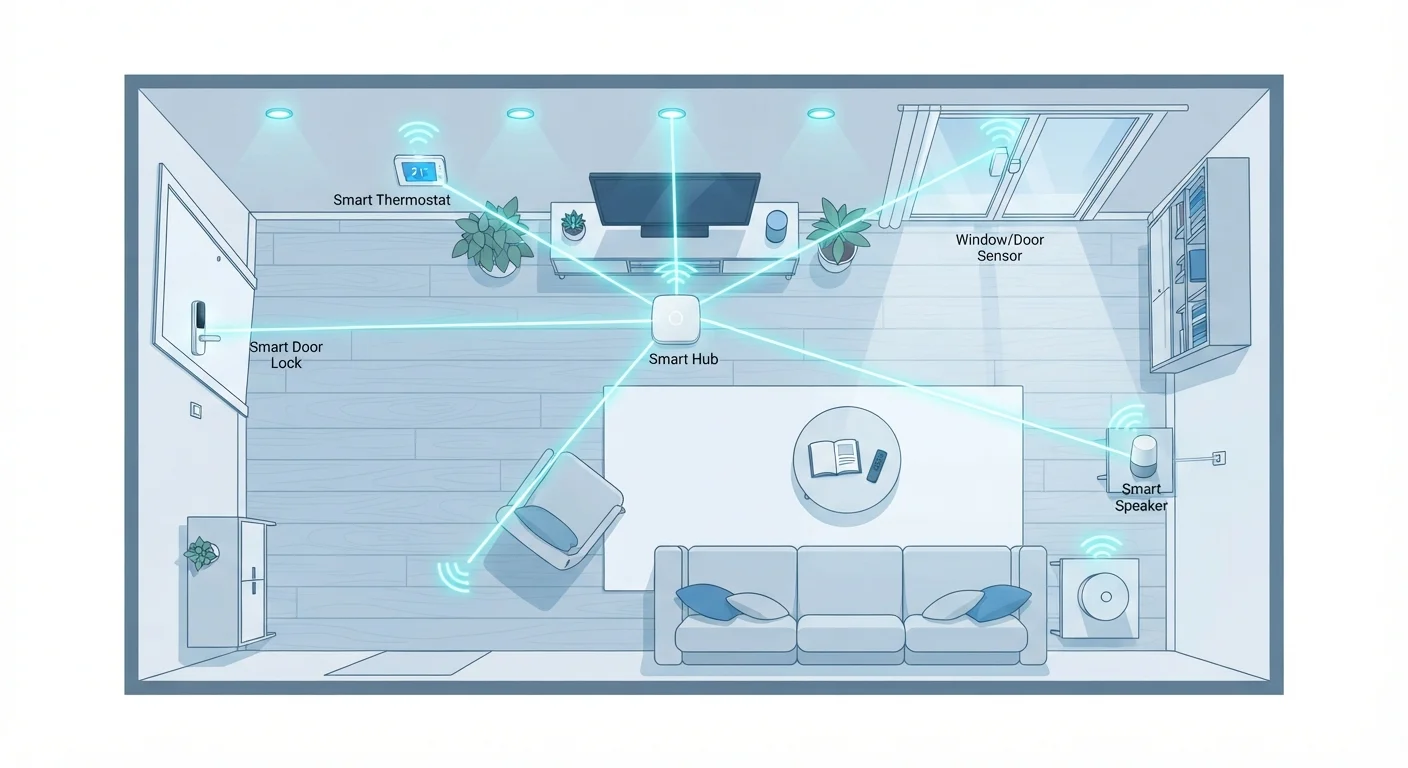Wi-Fi, Zigbee, Z-Wave, and Thread: The Wireless Protocols Behind Smart Devices